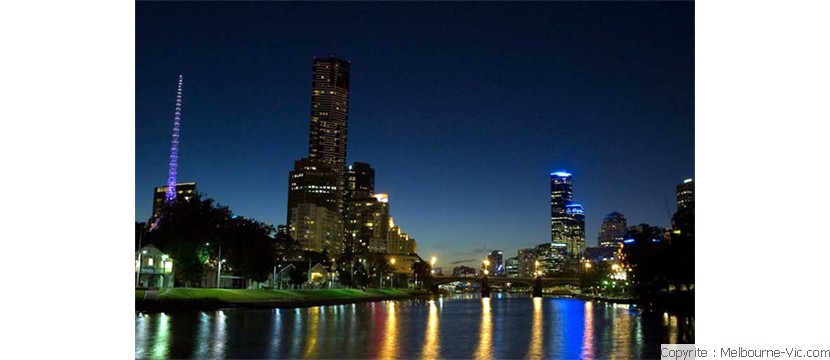 Yarra at night